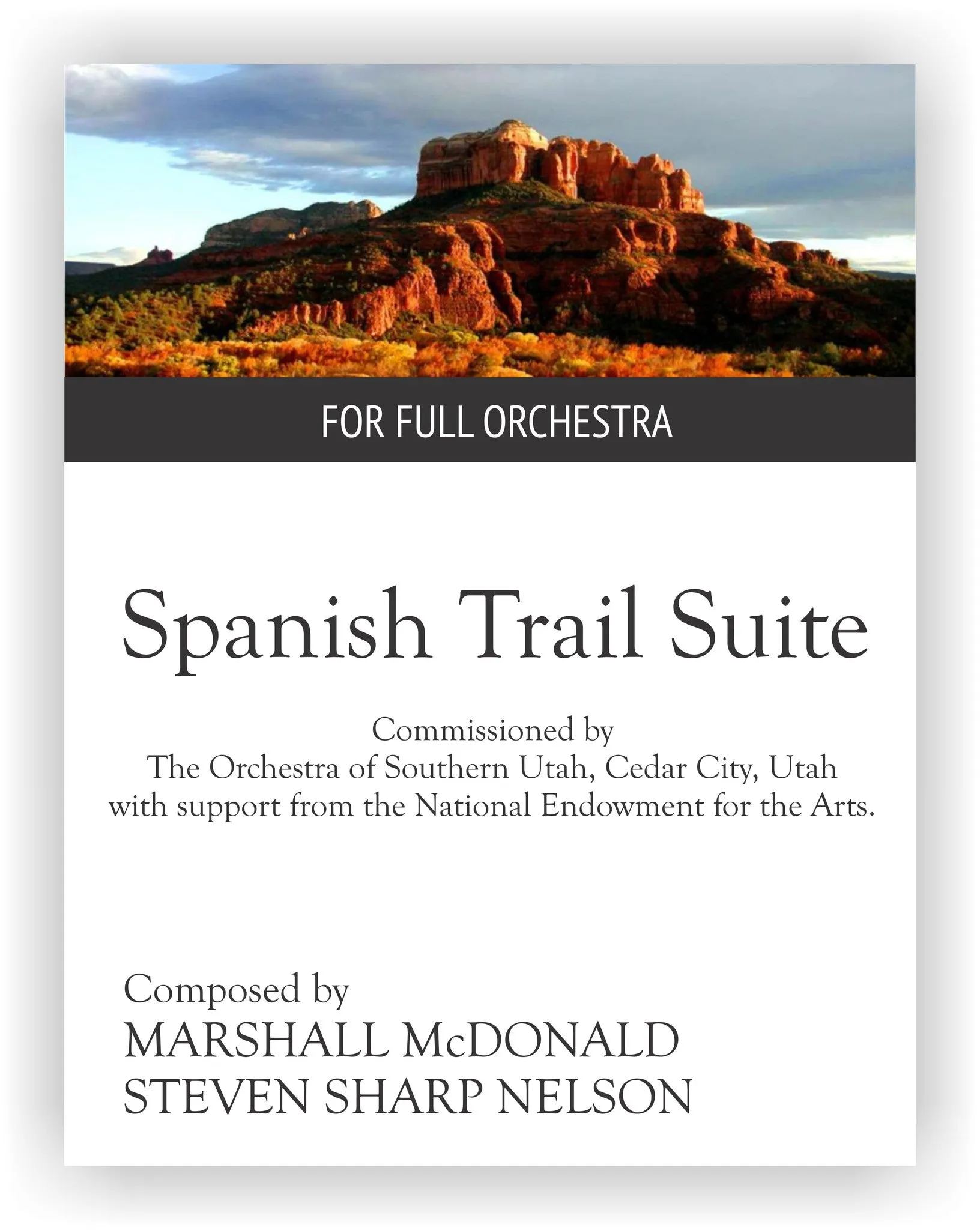Spanish Trail Suite (full orchestra)