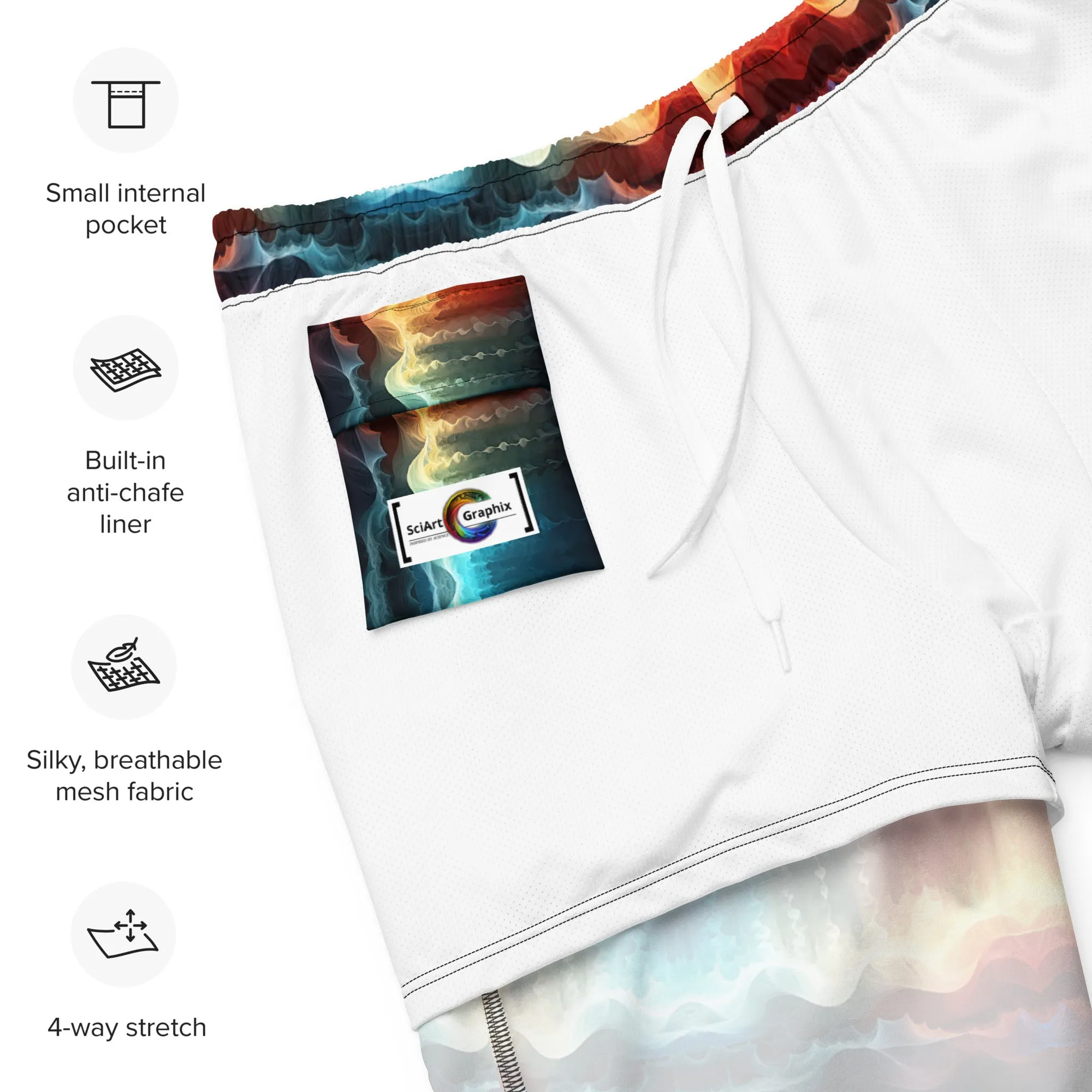 Swim Trunk Boiling Colors