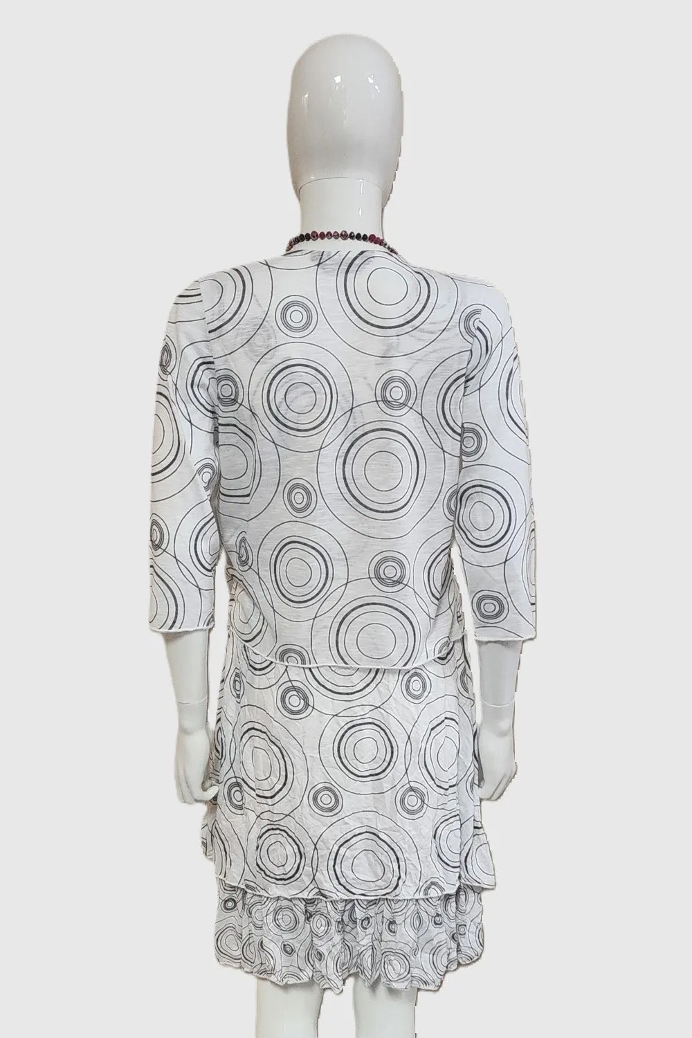 Tango Mango Bolero T4020-5728SLUB Black/White