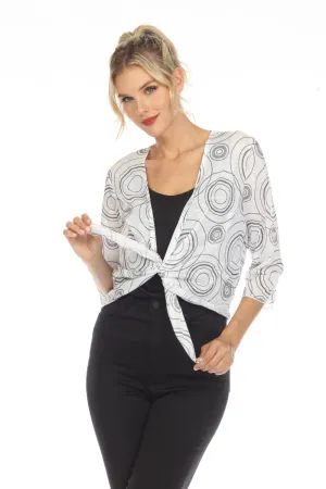 Tango Mango Bolero T4020-5728SLUB Black/White