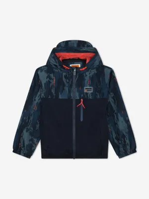 Timberland Boys Hooded Windbreaker in Blue