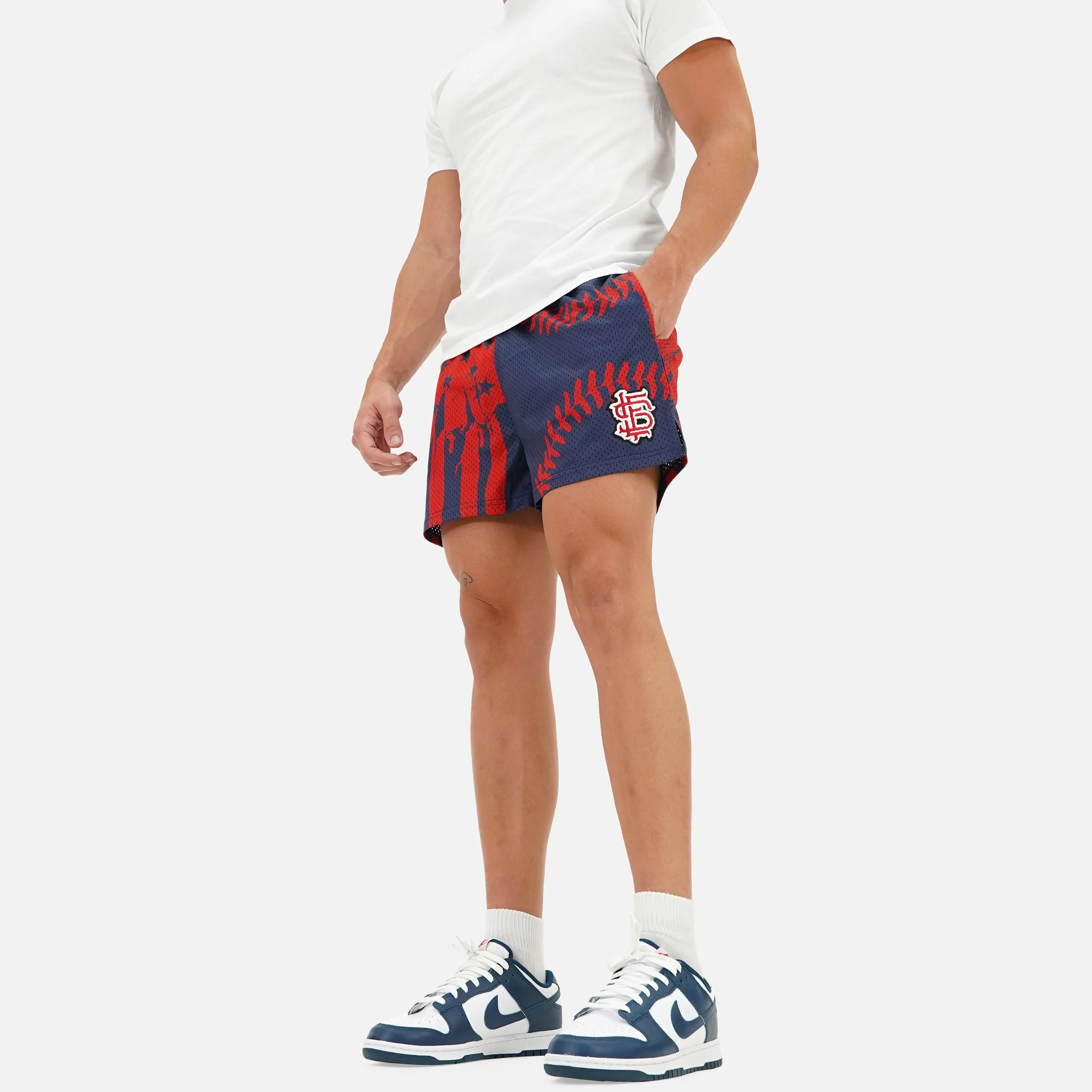 USA Baseball Muted Color Shorts - 5"