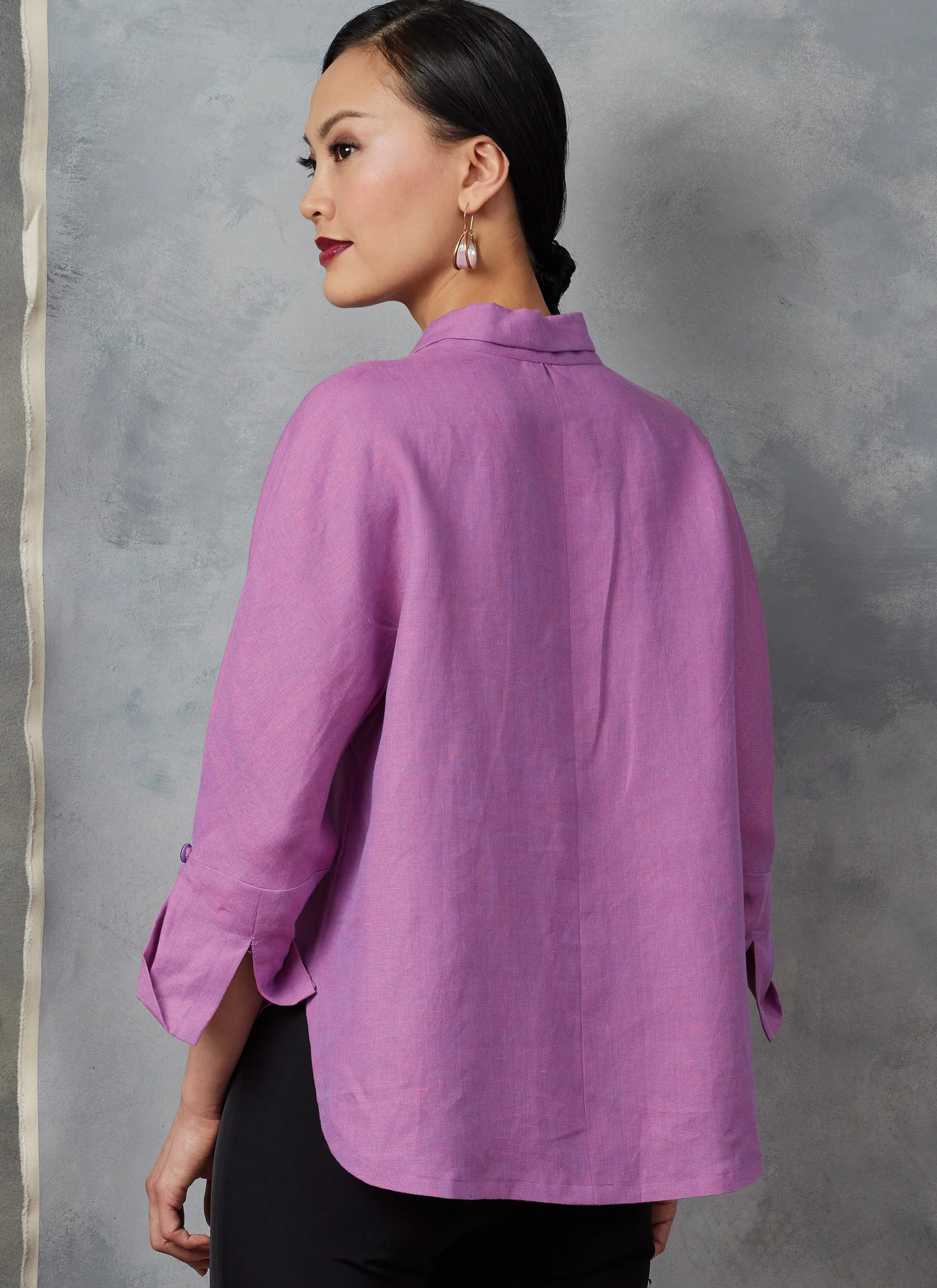 Vogue Pattern V1899 Misses' Shirts