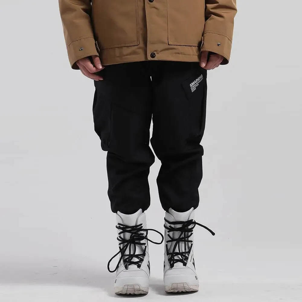 Waterproof Hip-hop Snowboard Ski Pants Slim Fit Pants for Snow Sports