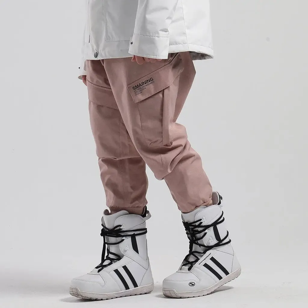 Waterproof Hip-hop Snowboard Ski Pants Slim Fit Pants for Snow Sports