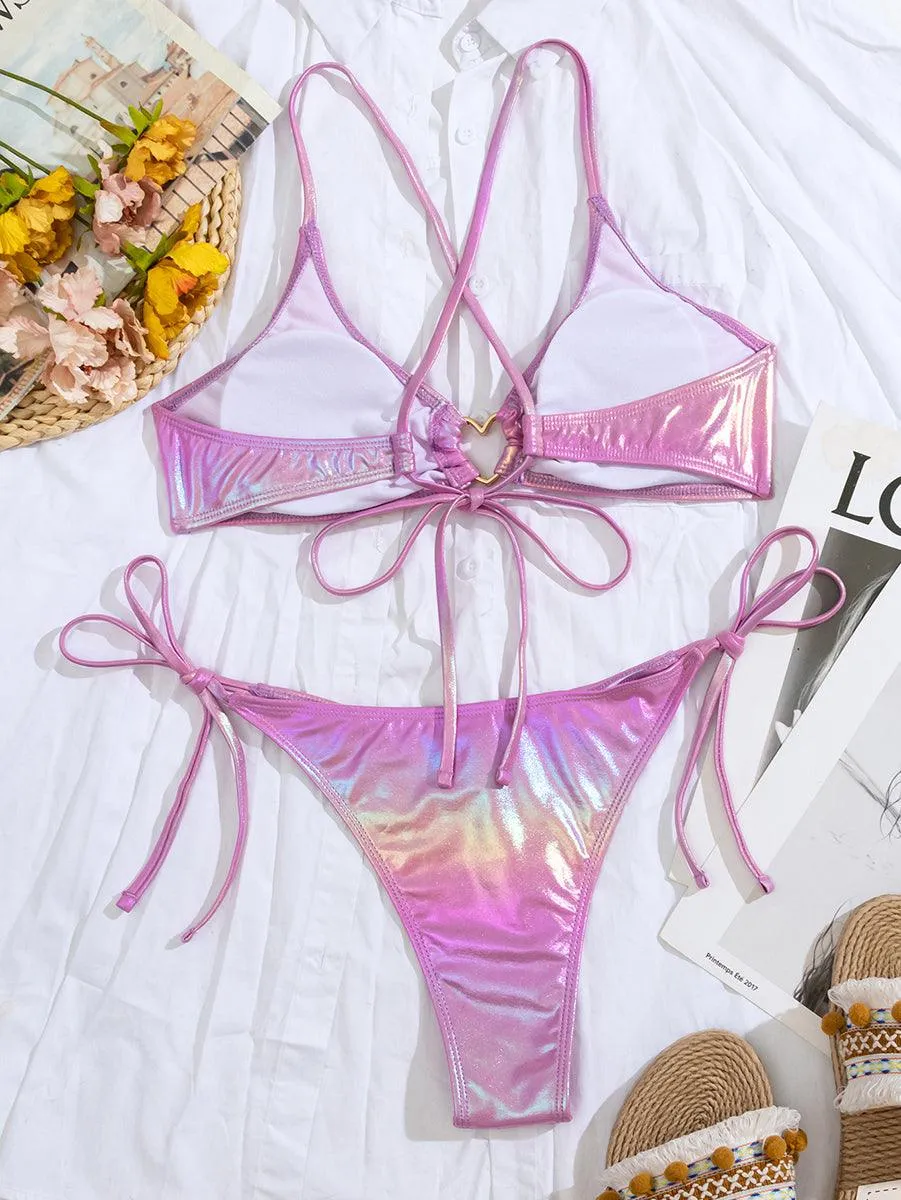 Women's Sexy Bikini Set - Colorful Swimwear for Beach & Pool