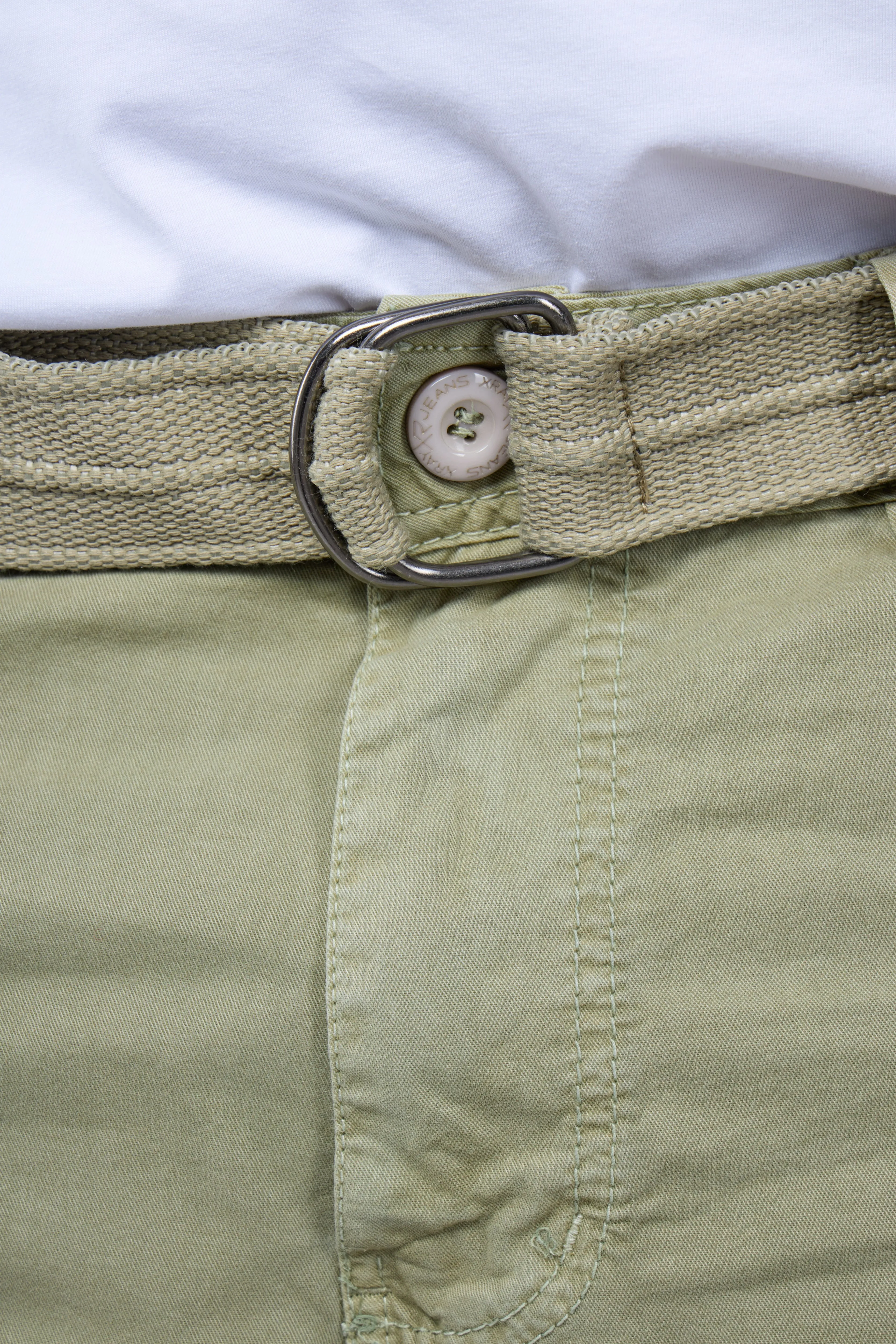 X RAY Men's 12.5" Long Cotton Cargo Shorts