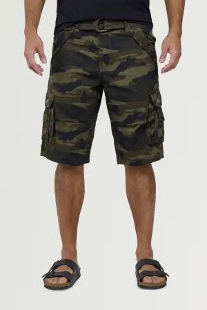 X RAY Men's 12.5" Long Cotton Cargo Shorts