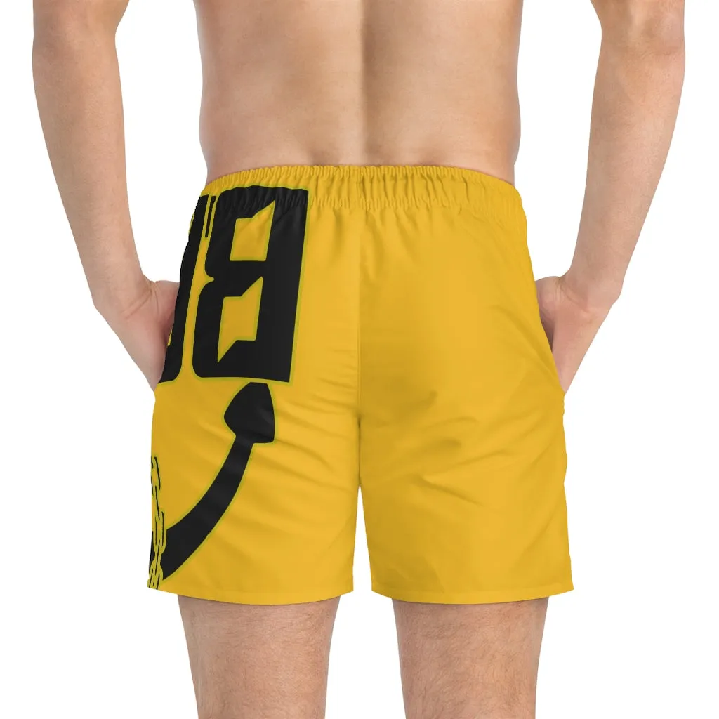 Yellow Hoochie Daddy Swim Trunks